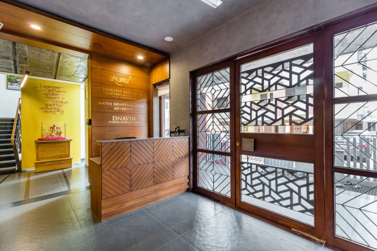 Dhruvit Patel and Co office reception